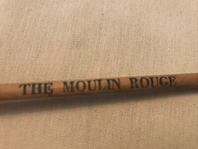 THE MOULIN ROUGE, DE LIDO HOTEL VINTAGE WOOD KNOCKER, MIAMI BEACH, FLORIDA