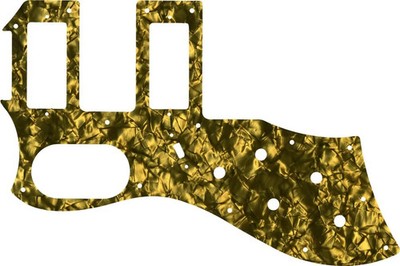 WD Custom Pickguard For Left Hand Guild 2016 S-200 T-Bird Reissue #28GD Gold ...