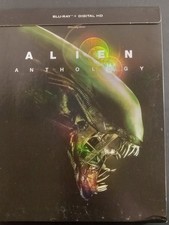 ALIEN ANTHOLOGY Blu-ray SLIPBOX 6-Disc Set 4 Movie Collection LIKE NEW
