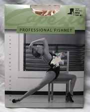 capezio professional fishnet w/ backseam 3400 CAR M/T medium tall k14