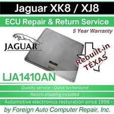 LJA1410AN Jaguar ECU Repair & Return Service | ECM Repair | 5 Year Warranty