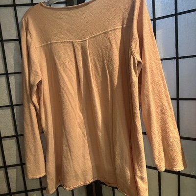 Women's Grace The Perfect Fit Salmon  Pullover Light Sweater XL