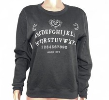 Ouija Board Vintage Sweatshirt L Poly/cotton New Wicca Tarot Gypsy Casual L NWTS