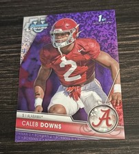 Caleb Downs 2023 Bowman U Chrome Purple /399 #49 Ohio State Buckeyes RC