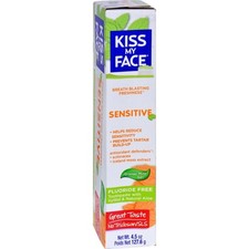 Kiss My Face Fluoride Free Sensitive Toothpaste 4.5 Ounce Pack of 1