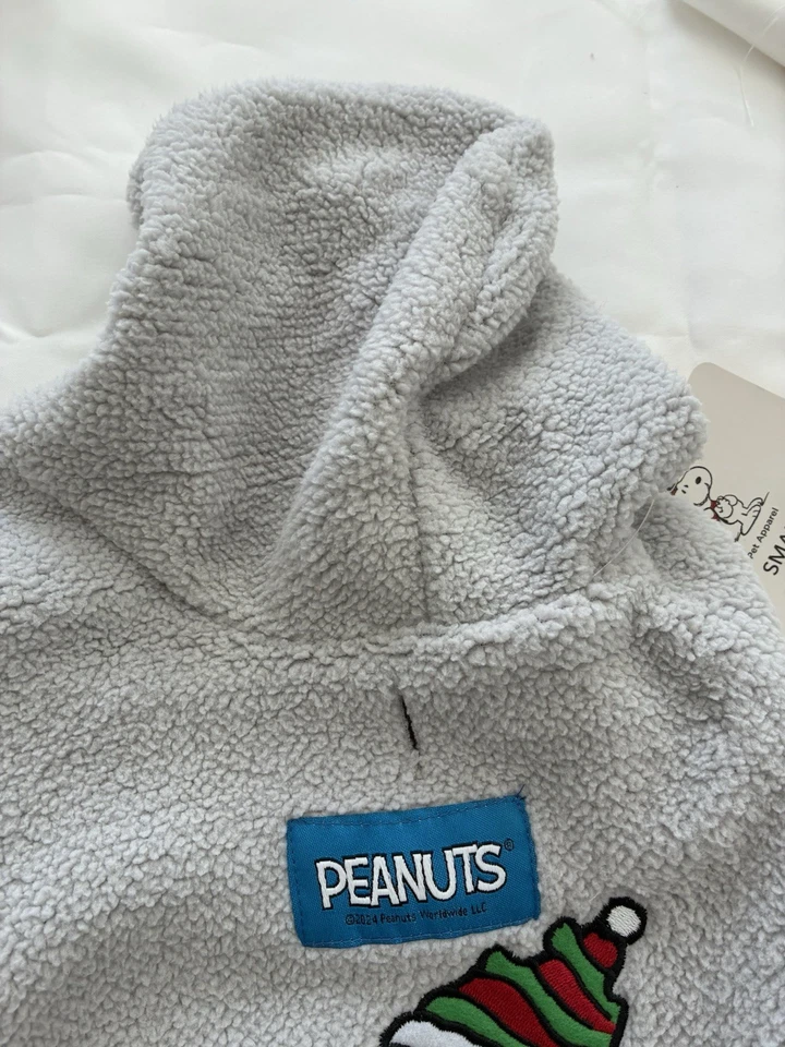 Peanuts Pet Apparel de Berkshire - Navidad Snoopy perro polar-talla pequeña Foto 3 de 4