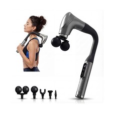 Long Handle Massage Gun for Back and Shoulders, Ergonomic Exten... FAST USA SHIP