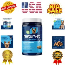 Quiet Moments Calming Dog Supplement, Dog Soft Chews with Melatonin to Help R...