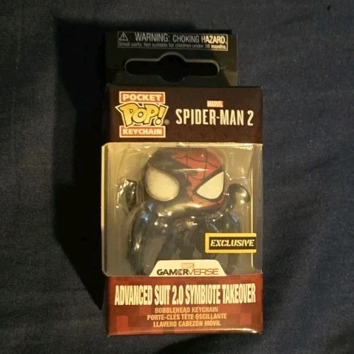Funko Pocket Pop! Keychain Advance Suit 2.0 Symbiote Takeover Spider-Man 2