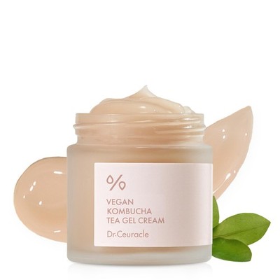 Dr.Ceuracle Vegan Kombucha Tea Gel Cream - Lightweight Watery Hydrating Moist...