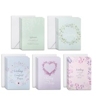 Mr. Pen Sympathy Cards Assortment, 15 Count, 7 15 Count (Pack of 1), Colorful