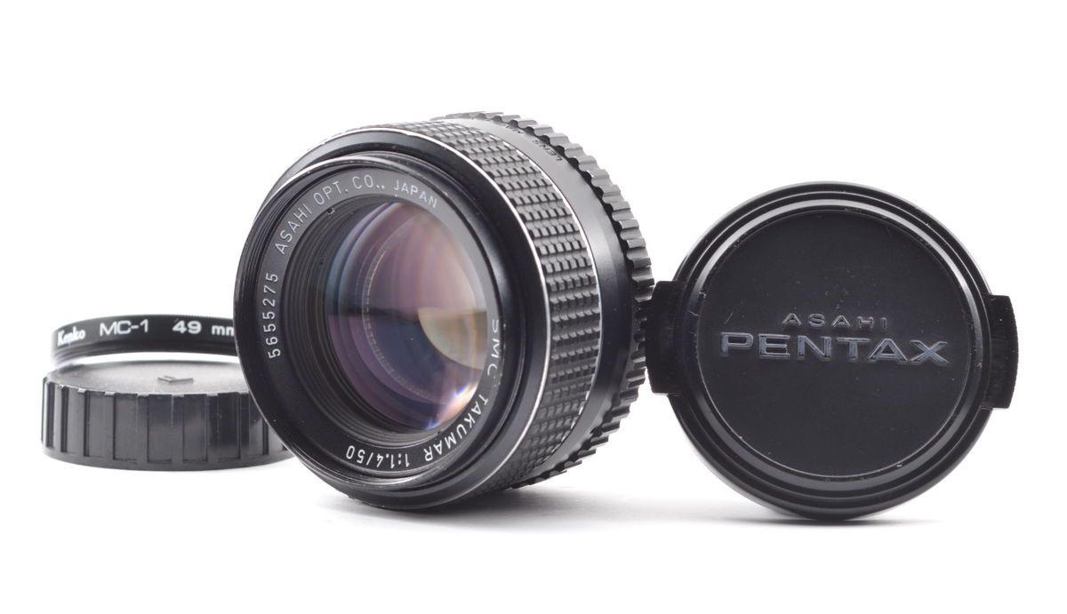 Top Mint】PENTAX SMC TAKUMAR 50mm f/1.4 for M42 Lens From Japan