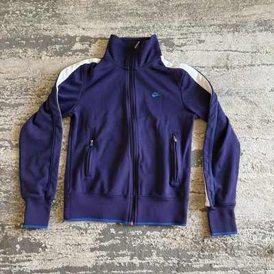 Nike Strickjacke Trackjacket Kinder Gr. M Lila Sportjacke