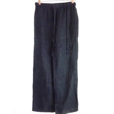 Reformation Black Linen Pants Size S