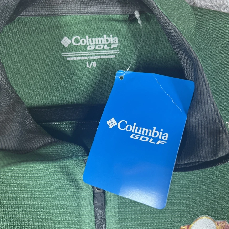 Camisa Pullover Four Winds Invitational Para Hombres Grande Golf Cuarto Cremallera Columbia Foto 3 de 4