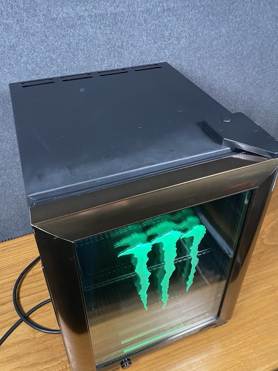 Monster Energy Drink Commercial Mini Fridge IDW G-Style1 Neon