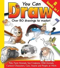 You Can Draw: Over 80 Drawing to Master by Hinkler Studios