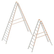 Layher Sprossenstehleiter Topic 1039 Stehleiter Leiter Sprossenleiter Bockleiter