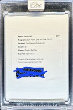 2024-25 Panini One And One Charles Barkley #28 The Oneders Auto /35 Redemption