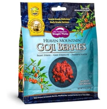 Dragon Herbs Goji Berries 8 oz moist fight stress gain strength eye vision 