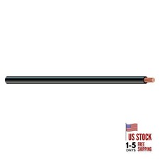 Southwire 55666623 Primary Wire Bulk Spool, 100-Feet, Black 16-Gauge