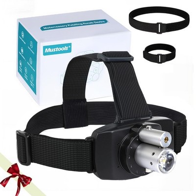 Mustools 2026 New Rechargeable LED Laser Headlamp Physical Therapy Headlamp H...
