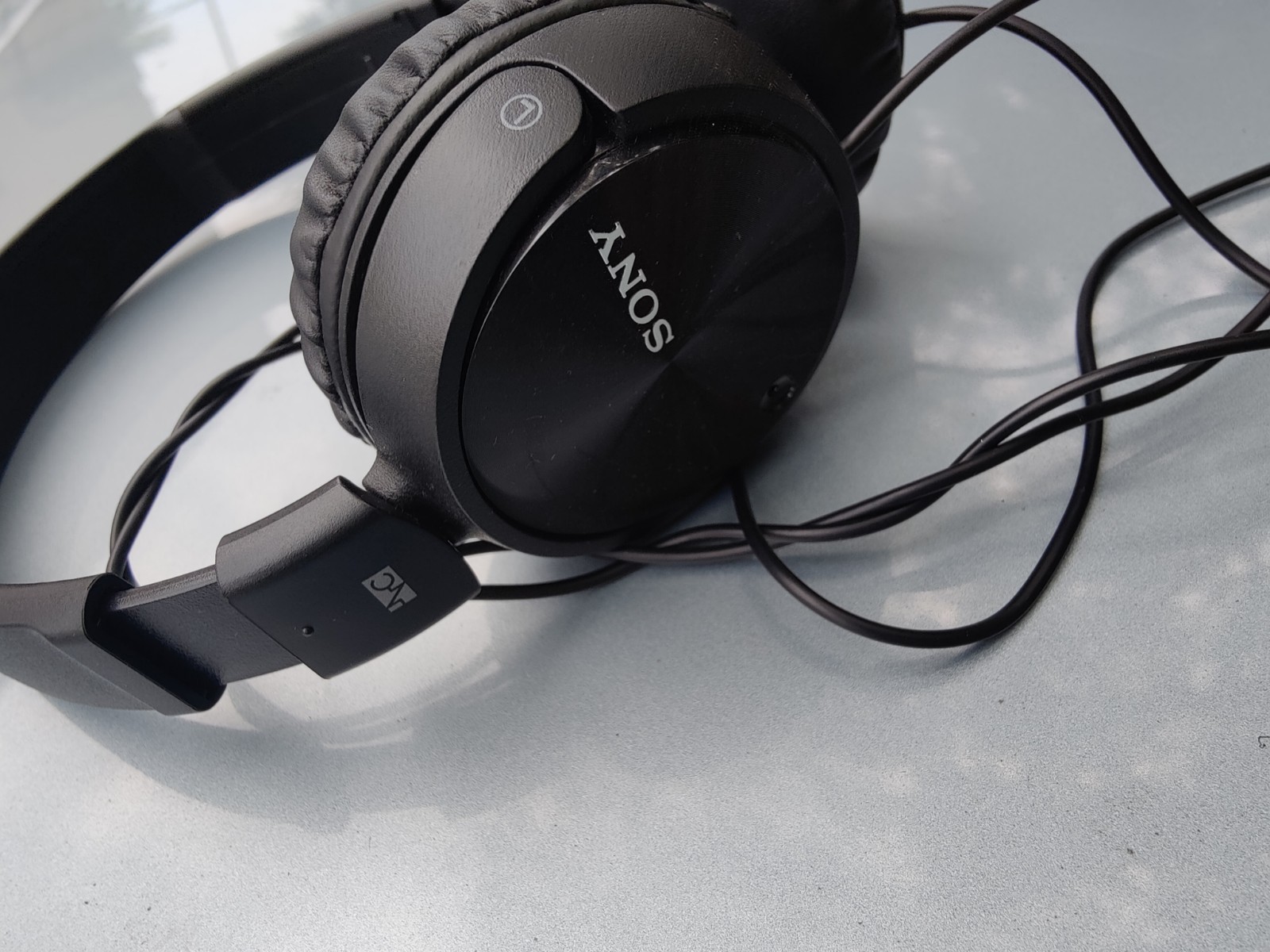 Sony MDR-ZX110NC Black Noise Cancelling Over-Ear Headphones-image