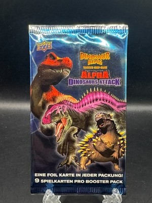 Dinosaur King Alpha Dinosaurs Attack Upper Deck TCG Sealed Booster Pack  German