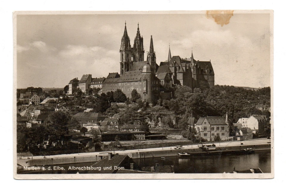 AK Sachsen: Meißen, Albrechtsburg, Dom - Bild 1 von 1