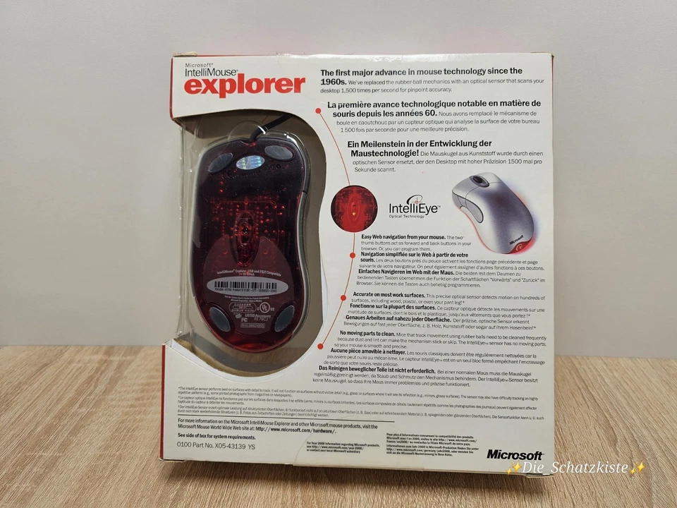 Microsoft IntelliMouse Optical Explorer / mediacenter.msn / RAR *neu* - Bild 4 von 4