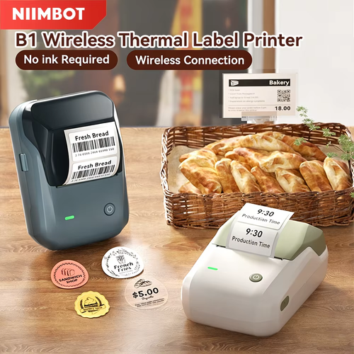B1 stampante termica etichette wireless autoadesiva tascabile Bluetooth etichetta senza inchiostro M - Foto 2 di 39