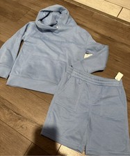 Boys Champion 2PC Fleece Hoodie And Shorts Set Size 6