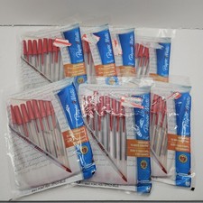 PaperMate Ballpoint Pens Lot Of 7 70 Pens Red 1.2 MM Eagle Paper Mate Sealed
