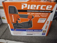 *NEW* Pierce 15° Professional Coil Siding Nailer PRC-SN 56388