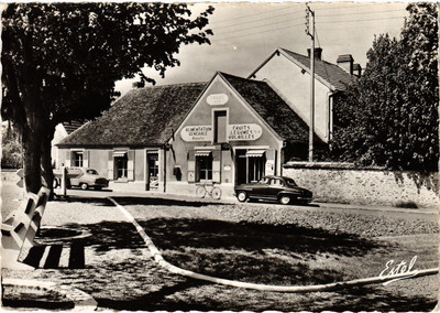 Old postcard Poigny Tabac Bureau (1449978)