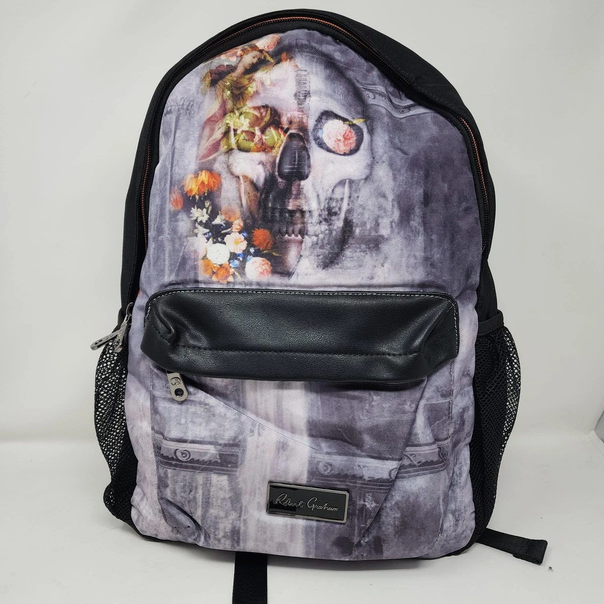 Robert Graham Floral Feather Print Backpack NWT Side Pockets Robert Graham Men main image 3