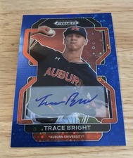 2022 Panini Prizm Draft Picks Trace Bright Blue Donut Circle Prizm /25 (RC) M166