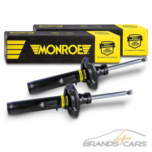 Monroe 2X StoßDÄMpfer Vorne FÜR Audi A3 Skoda Octavia VW Beetle Caddy Golf 5 6-image