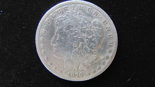 1879 S Morgan Silver Dollar $1 Choice VF Nice Coin #6
