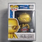 The Rock 46 Gold Smackdown Live WWE Special Edition Funko Pop Vinyl