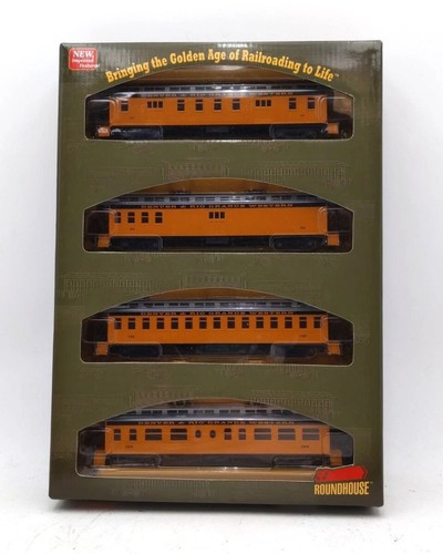HO Roundhouse 84835 50' Overland D&RGW Juego de 4 pases para autos #5 | Zustand: New