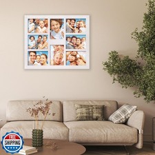 MONT PLEASANT 5x7 Picture Frame Collage for Wall Decor-Large Size 8 Openings ...