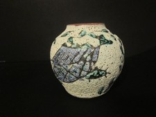 Seltene Keramik Vase Fischland FL