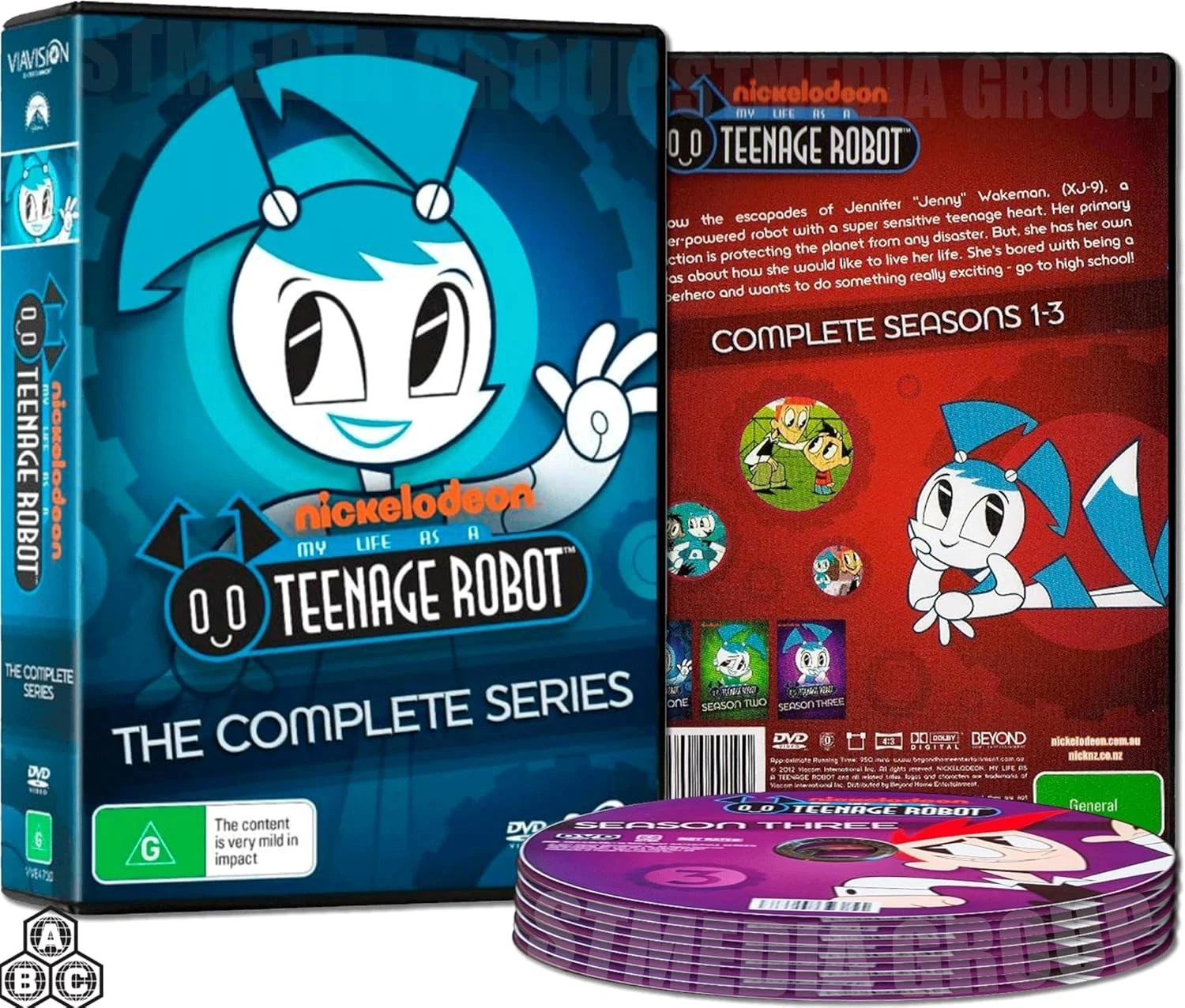 My Life as a Teenage Robot: The Complete Series DVD (Season 1, 2