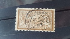 timbre france  type merson 50c SANS TEINTE DE FOND  cote+++