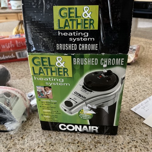 NOB Conair Gel & Lather Heating System Model HGL2 Shaving Cream & Gel