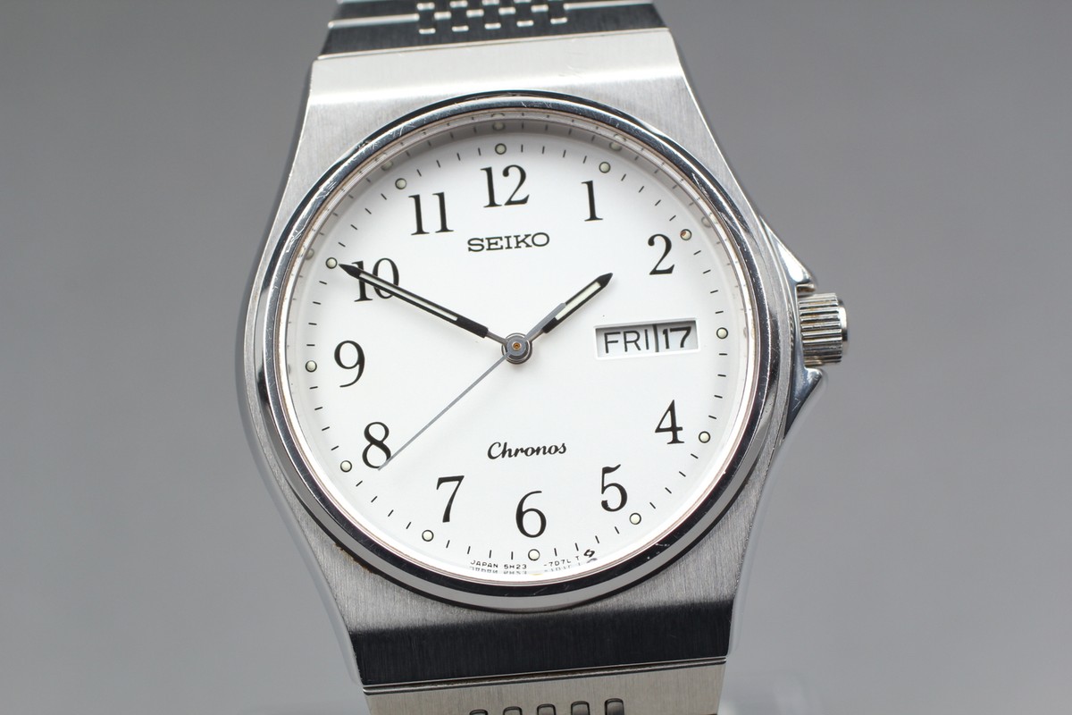 時計 SEIKO CHRONOS QUARTZ 5H23-7020 SUWA SEIKO CHRONOS QUARTZ 5H23-7020 SUWA - メルカリ
