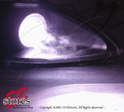 1 Set 12000K Purple 12V 55W 9007 High Low Beam Slim Xenon HID Conversion Kit - Picture 2 of 4