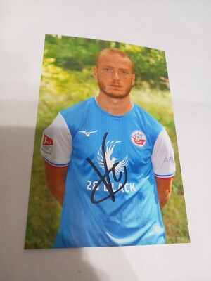 Signiertes Foto Sebastian Vasiliadis Hansa Rostock NEU (2)