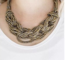 Paparazzi Jewelry   City Catwalk   Brass Seed bead Necklace BNWTs